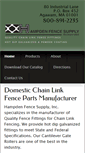 Mobile Screenshot of hampdenfence.com